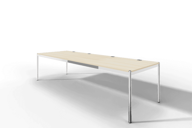 USM Haller Tisch Plus,Tiefe 1000 mm, Oberfläche Holz furniert Produktbild