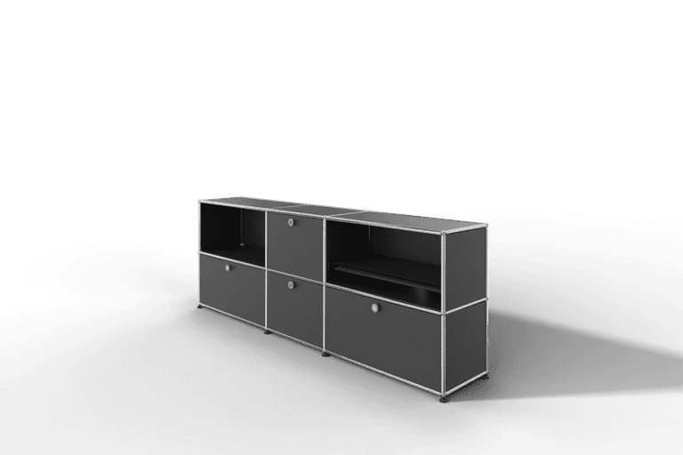 USM Haller Sideboard, 4 Klapptüren, 1 Ausziehtablar Produktbild