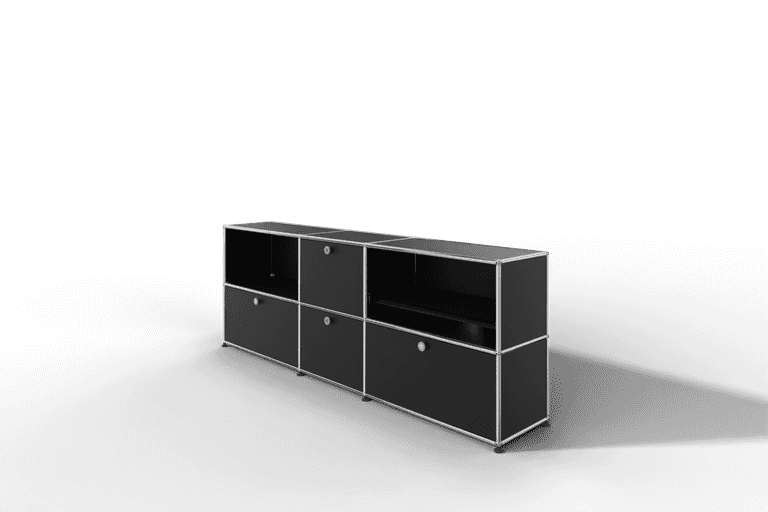 USM Haller Sideboard, 4 Klapptüren, 1 Ausziehtablar Produktbild