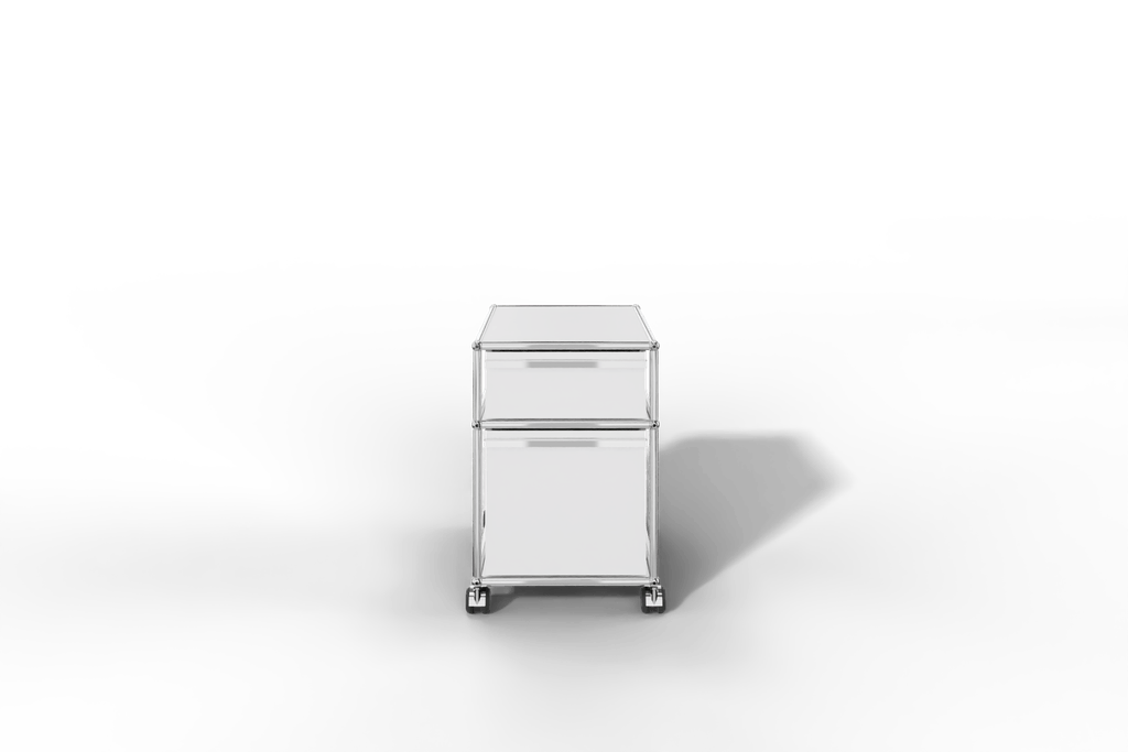 USM Haller Rollcontainer mit Hängeregistratur, wahlweise abschließbar. 14 Farben konfigurierbar. Produktbild