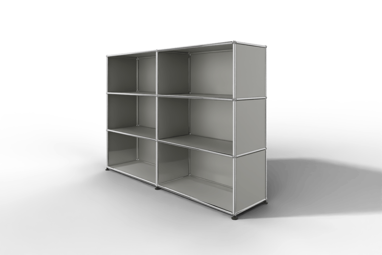 USM Haller Highboard mit 6 offenen Fächern in 14 Farben Produktbild