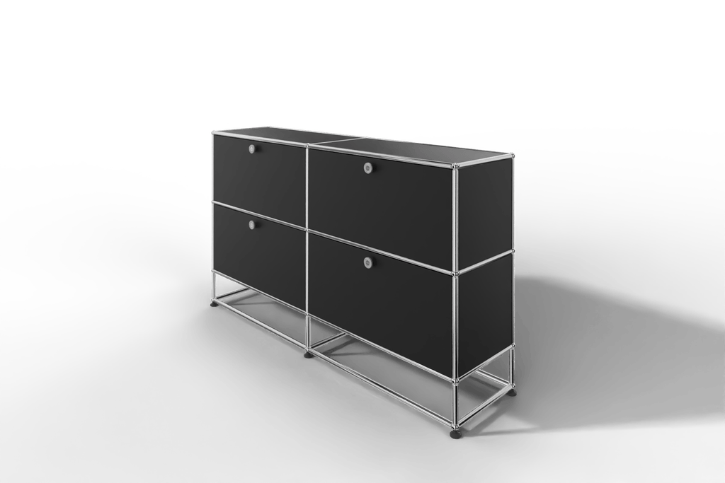 USM Haller Sideboard, mit 4 Klapptüren und Sockel von Paul Schärer & Fritz Haller Produktbild