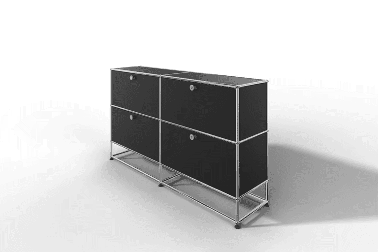 USM Haller Sideboard, mit 4 Klapptüren und Sockel von Paul Schärer & Fritz Haller Produktbild