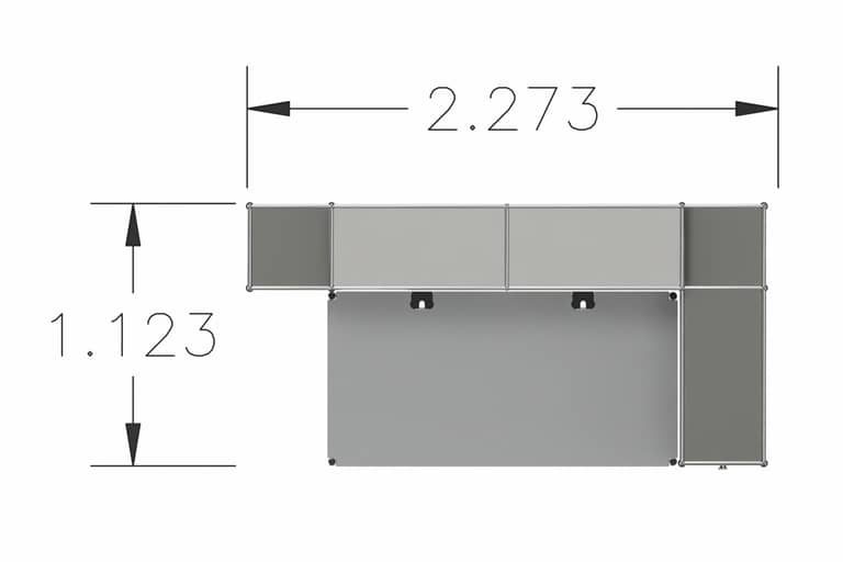 USM Haller Theke V8 Produktbild