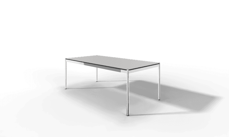 USM Haller Tisch, Tiefe 1000 mm, in Kunstharz, aus 4 Farben wählbar, Tischlänge wählbar Produktbild