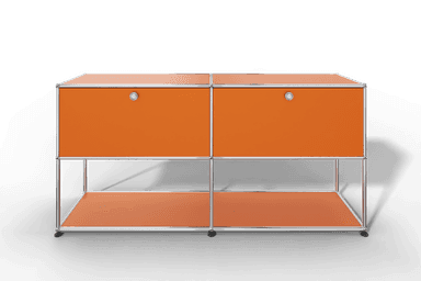USM Haller Sideboard, 2 Klapptüren, untere Ebene offen Produktbild