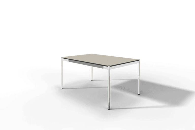USM Haller Tisch, Tiefe 1000 mm, Linoleum beschichtet, aus 5 Farben wählbar, Tischlänge wählbar Produktbild