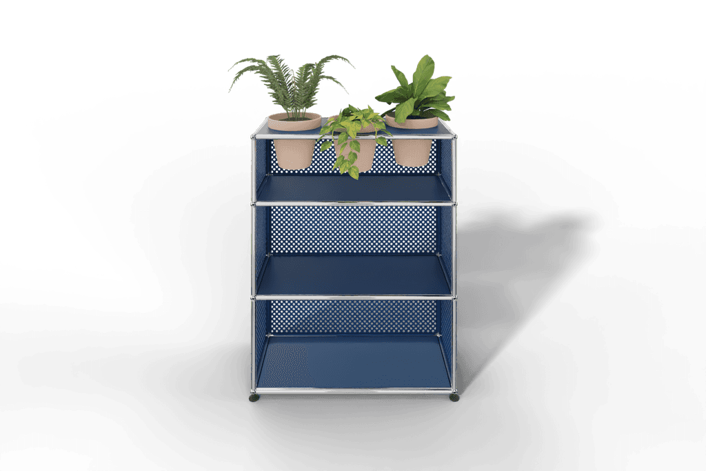 Raumteiler mit Pflanzeneinlage