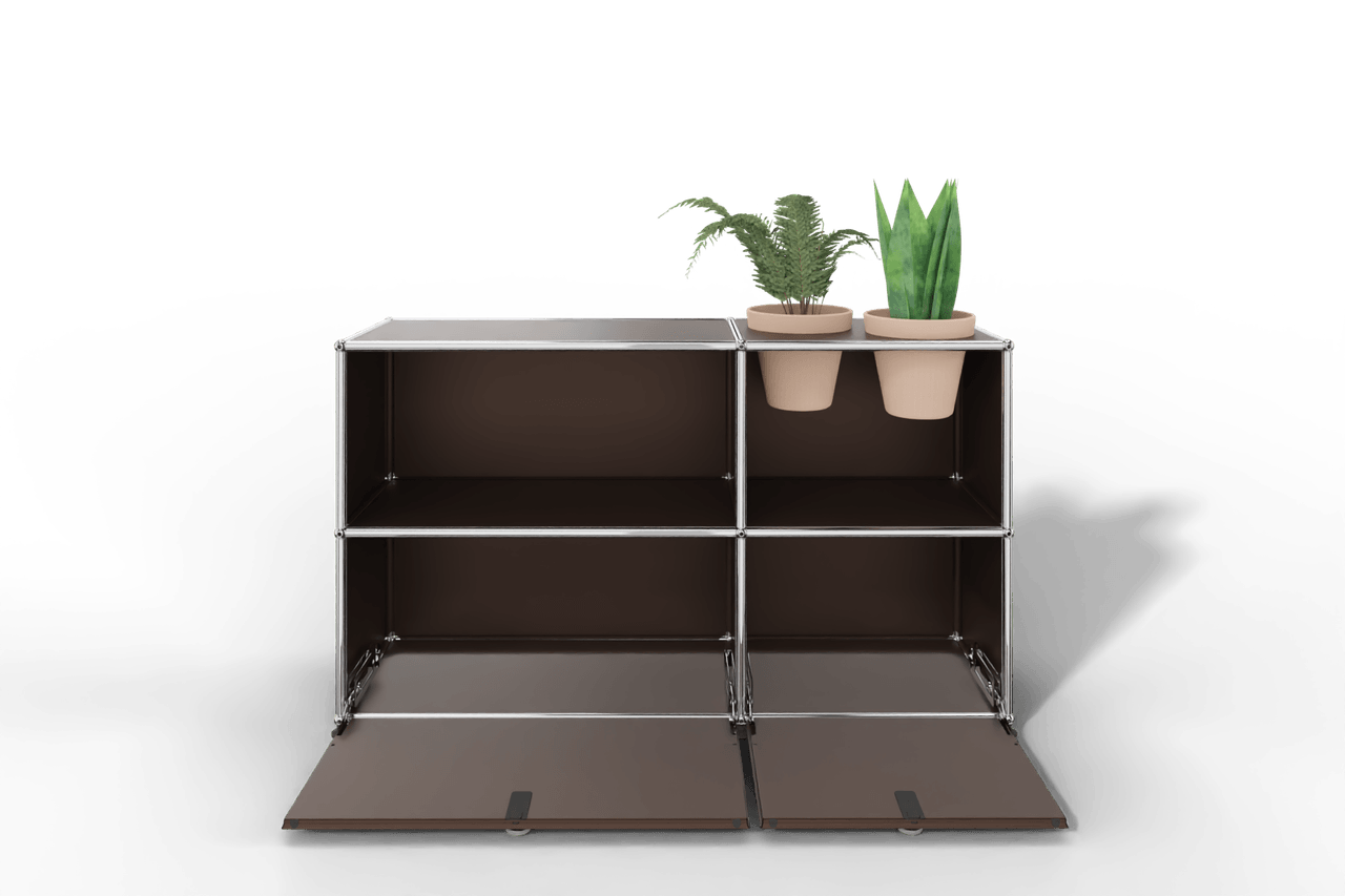 USM Haller Sideboard mit Klapptüren und Pflanzeneinsatz Produktbild
