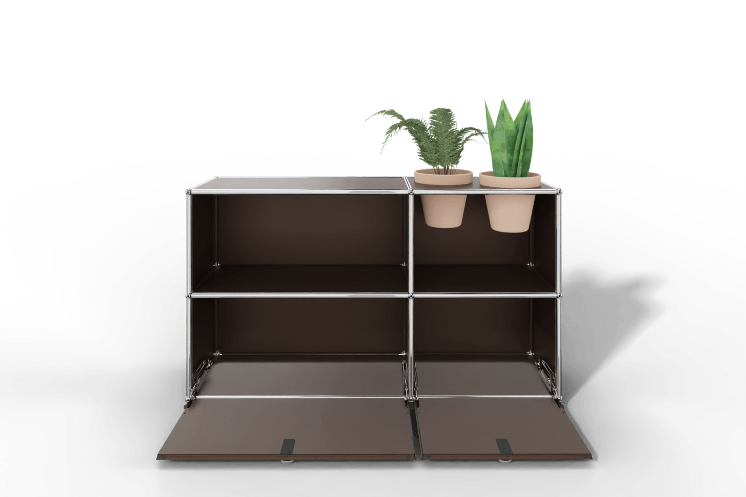 USM Haller Sideboard mit Klapptüren und Pflanzeneinsatz Produktbild