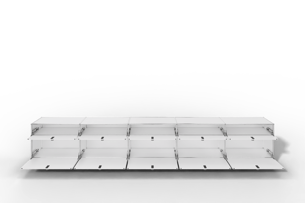 USM Haller Sideboard, 10 Klapptüren, Beige Produktbild