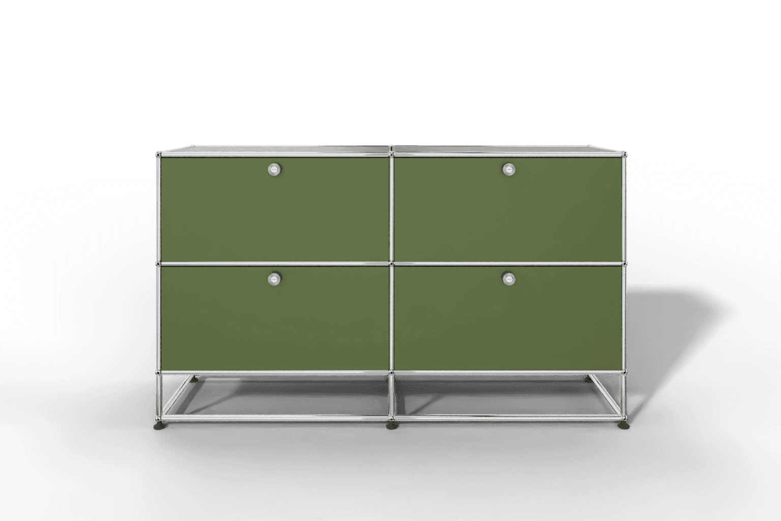 USM Haller Sideboard, mit 4 Klapptüren und Sockel von Paul Schärer & Fritz Haller Produktbild