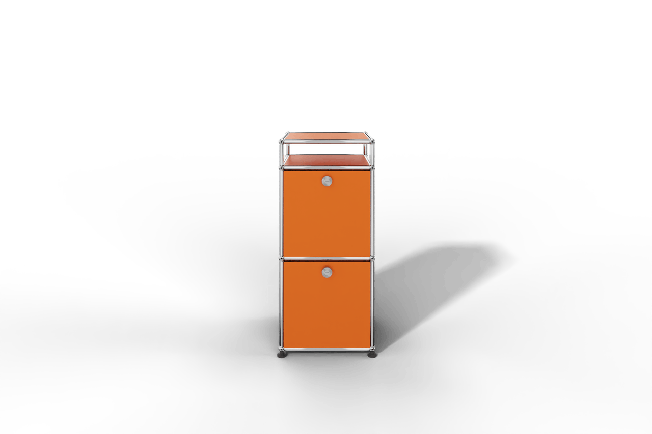 Schmales Highboard mit 2 Klapptüren Produktbild