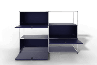 USM Haller Highboard/Raumteiler, 3 offene Elemente, 3 Klapptüren Produktbild