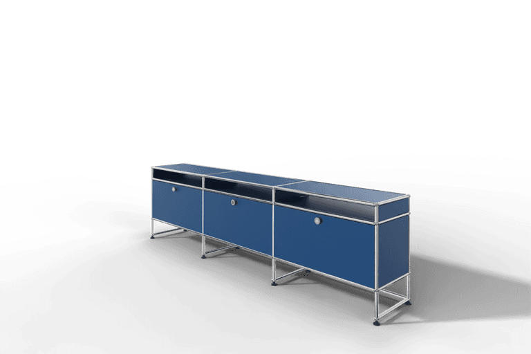 USM Haller TV-Lowboard, von Paul Schärer & Fritz Haller Produktbild