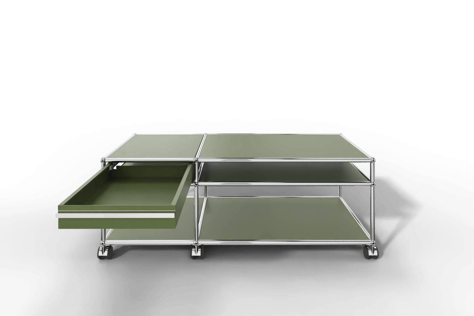 Couchtisch mit Schublade und offenem Fach Produktbild