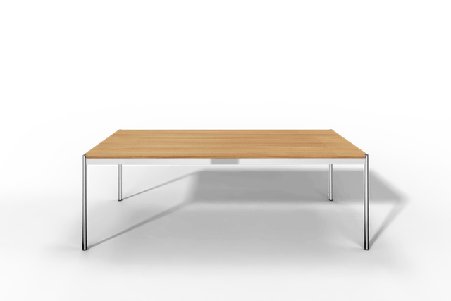 USM Haller Tisch, Tiefe 1000 mm, Holz furniert, geölt / lackiert, Oberfläche wählbar, Länge wählbar
