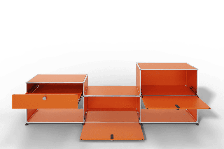 USM Haller Sideboard, 2 Klapptüren und 1 Schubkasten Produktbild