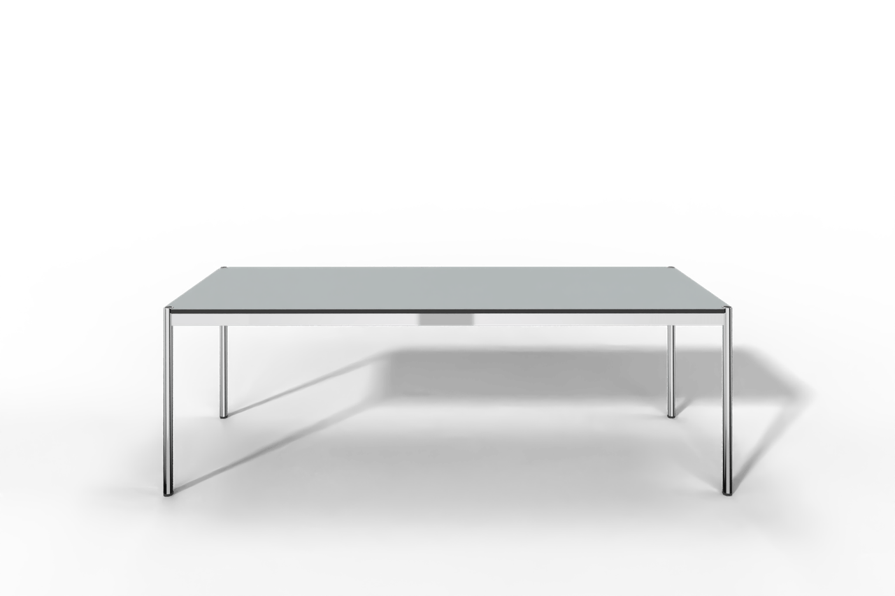 USM Haller Tisch, Tiefe 750 mm, Linoleum beschichtet, aus 5 Farben wählbar, Tischlänge wählbar Produktbild
