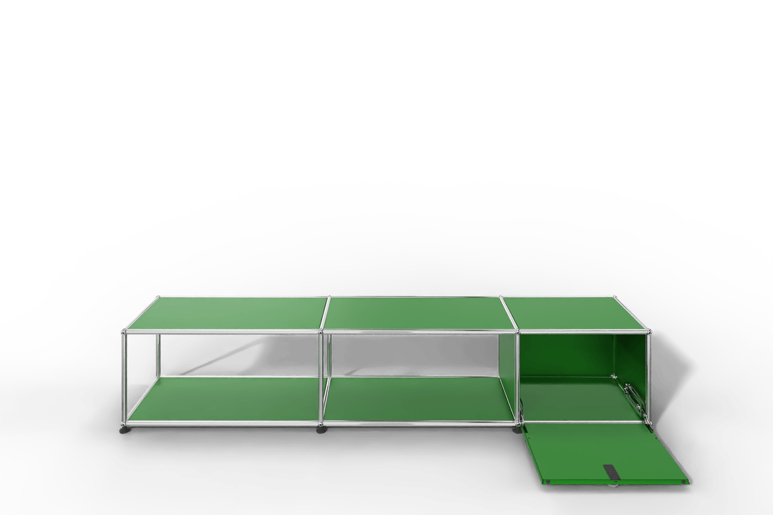 USM Haller Lowboard, mit 1 Klapptüre, von Paul Schärer & Fritz Haller Produktbild