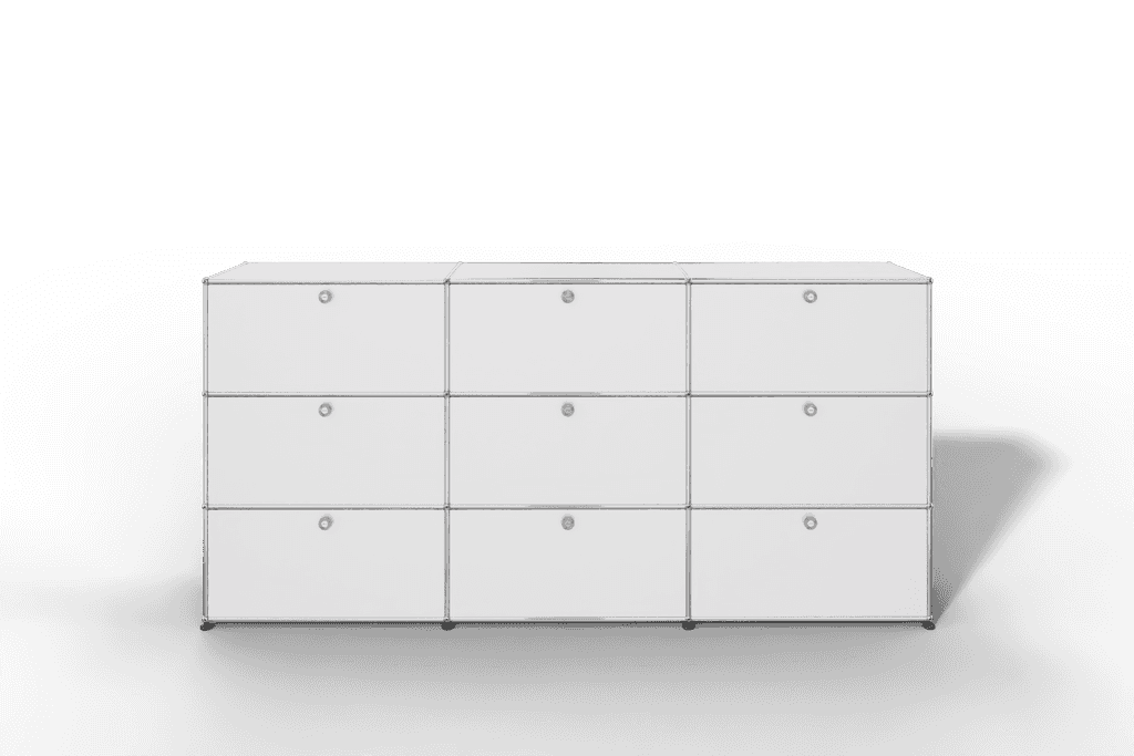 USM Haller Highboard mit 9 Klapptüren