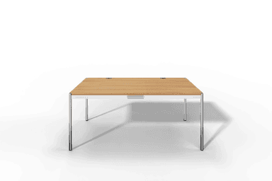 USM Haller Tisch Plus,Tiefe 1000 mm, Oberfläche Holz furniert Produktbild