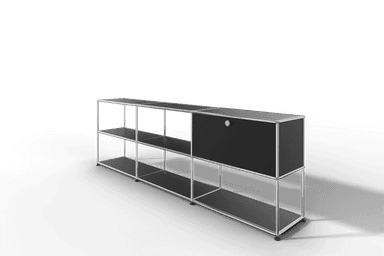 USM Haller Sideboard offen mit einer Klapptüre Produktbild