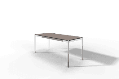 USM Haller Tisch Plus,Tiefe 750 mm, Oberfläche Linoleum Produktbild