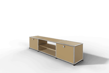 USM Haller TV-Lowboard mit Mittelteil und Zwischentablar Produktbild