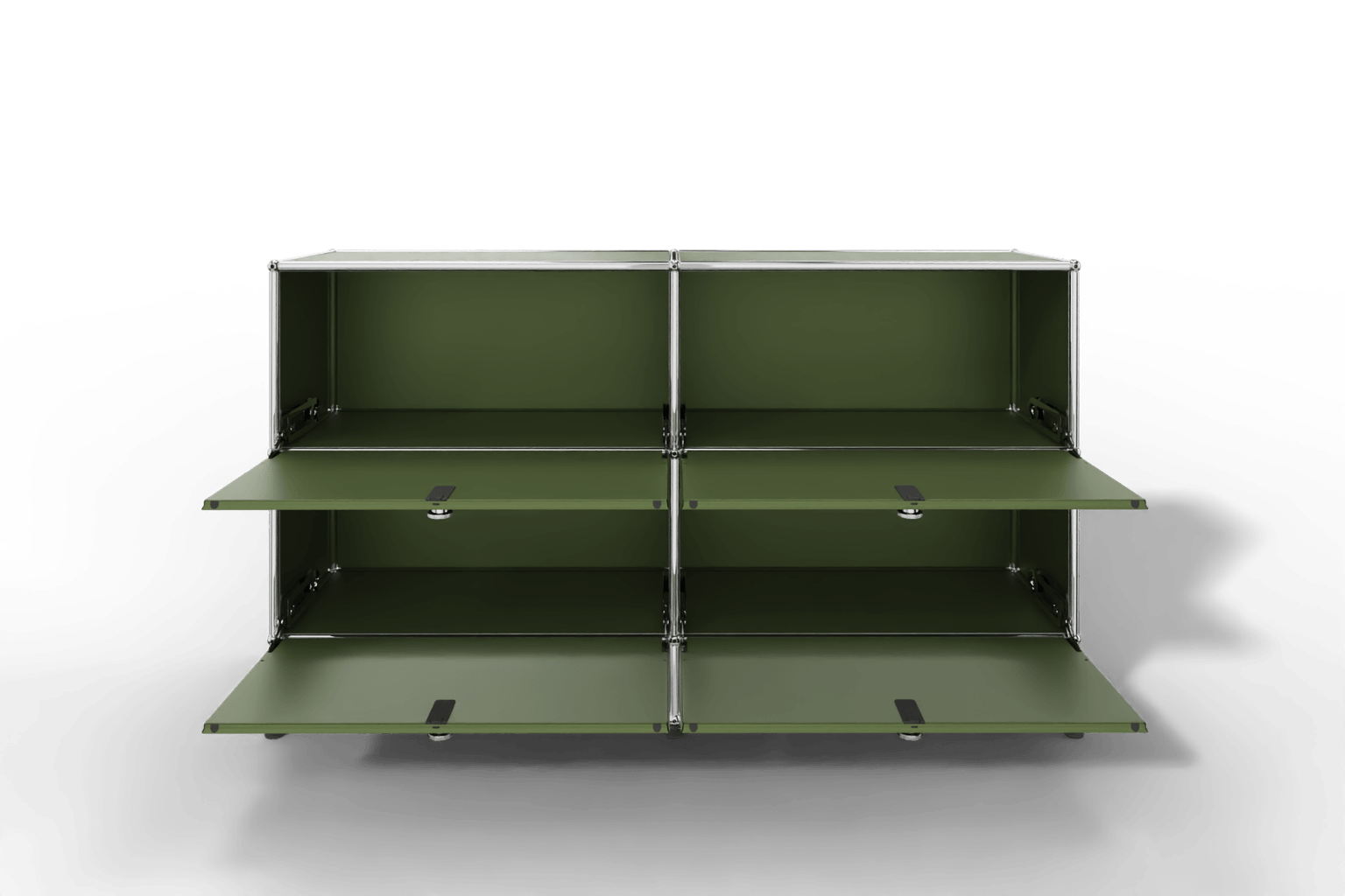 USM Haller Sideboard, mit 4 Klapptüren und Sockel von Paul Schärer & Fritz Haller Produktbild