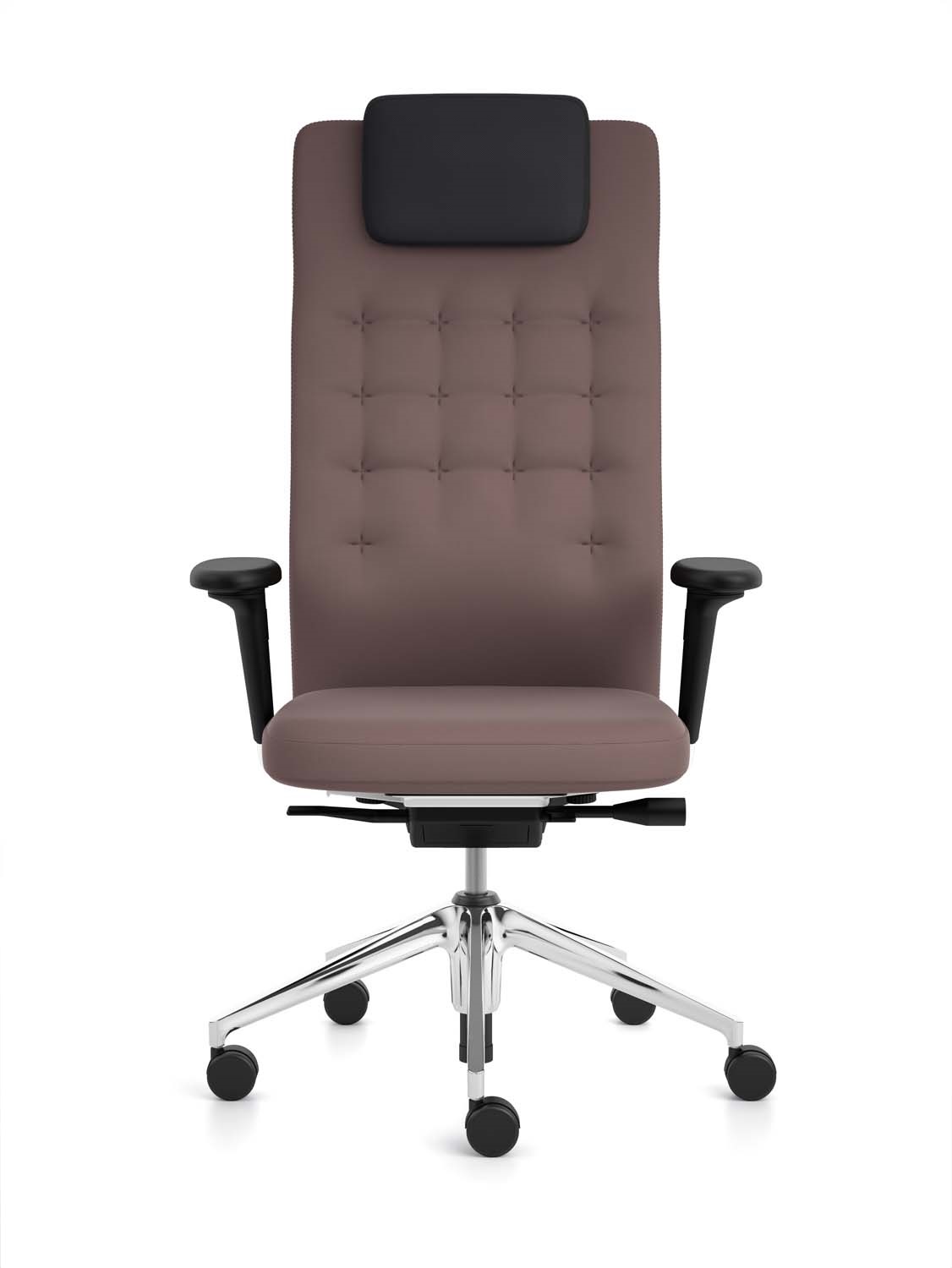 Vitra Drehstuhl ID-Chair Trim L mit Kopfstütze, Designrücken