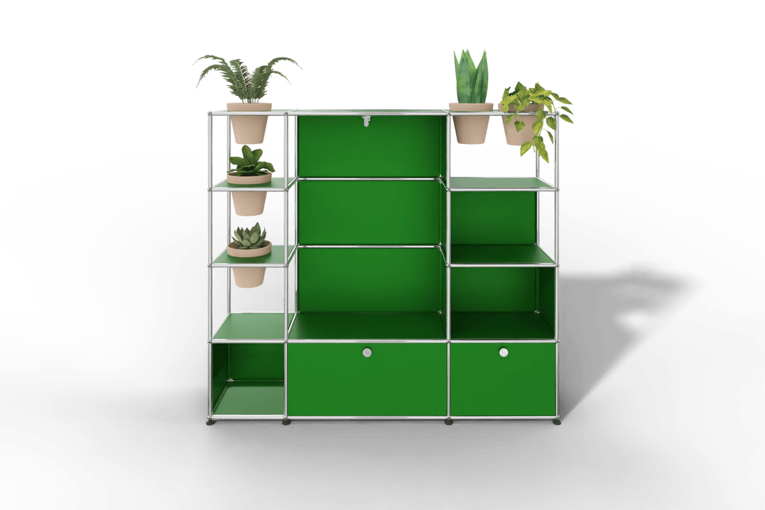 USM Haller Garderobe mit Pflanzeneinsatz Produktbild