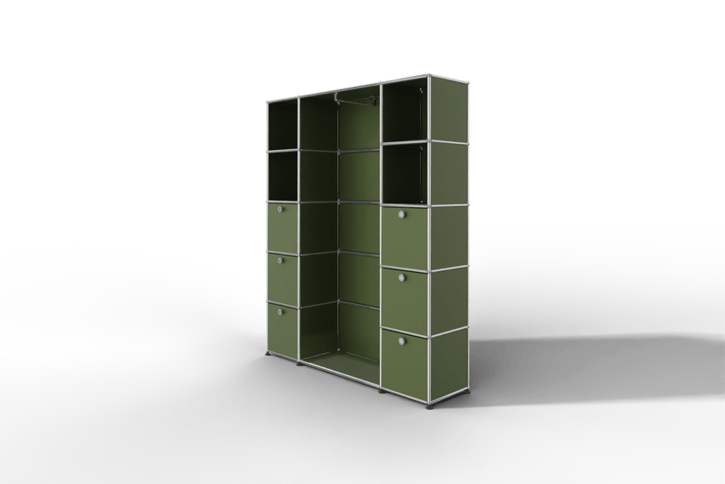 USM Haller Garderobe, 1450 mm breit, mit Klapptüren Produktbild