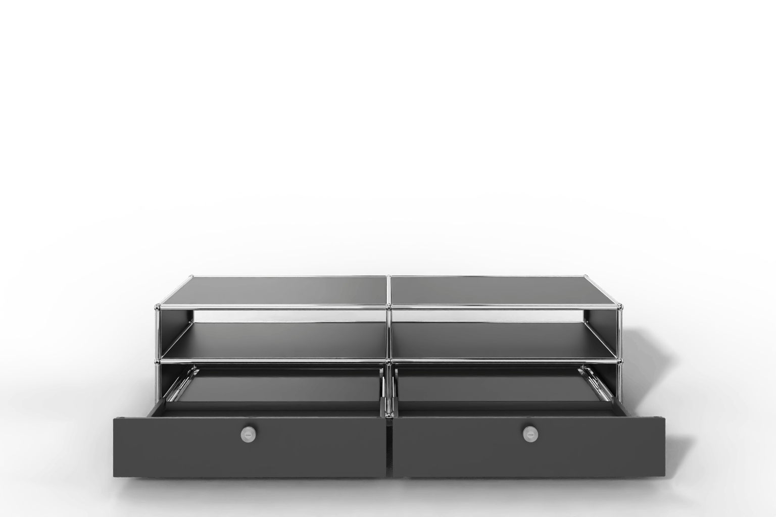 USM Haller TV-Lowboard, von Paul Schärer & Fritz Haller Produktbild