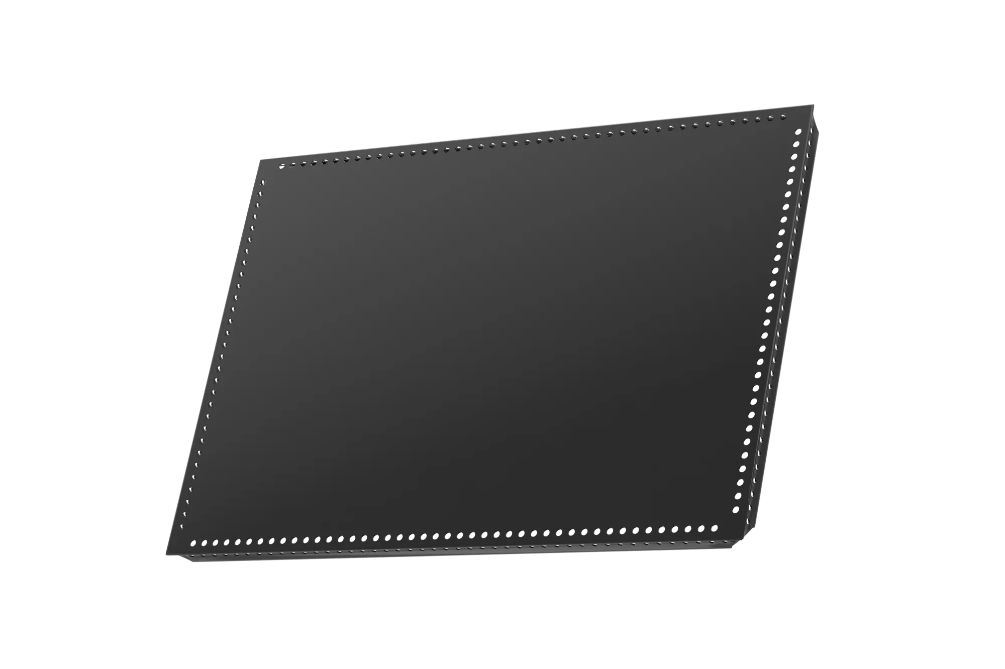 USM Haller Tablar Gelocht Graphitschwarz 500x350 Produktbild