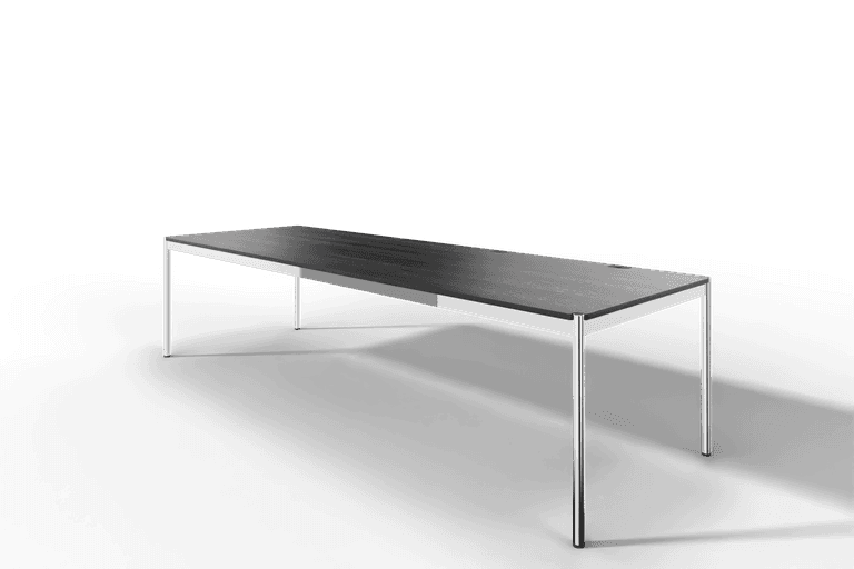 USM Haller Tisch Plus,Tiefe 1000 mm, Oberfläche Holz furniert Produktbild