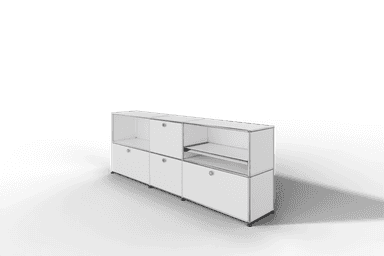 USM Haller Sideboard, 4 Klapptüren, 1 Ausziehtablar Produktbild