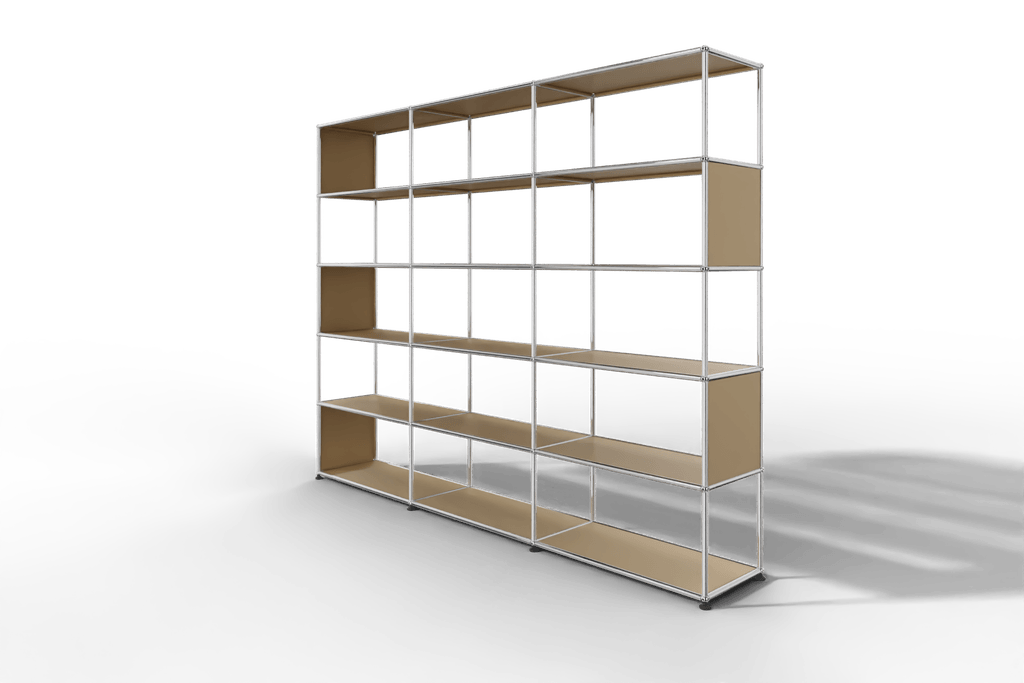 USM Haller Bücherregal, 15 offene Fächer Produktbild