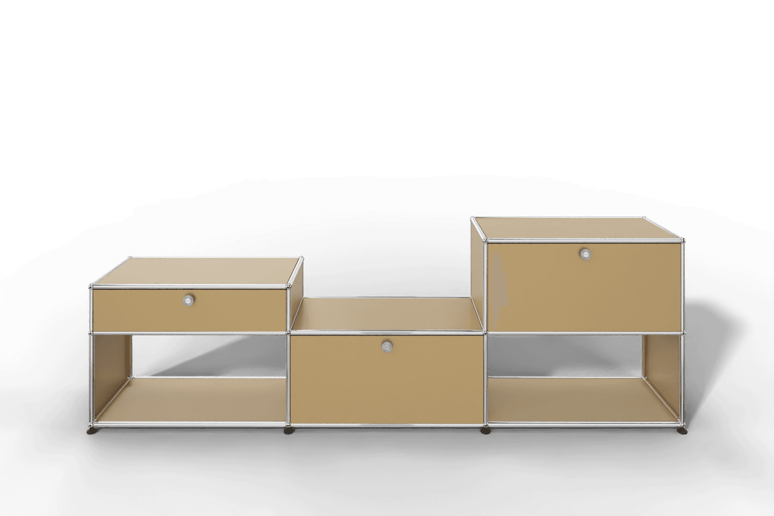 USM Haller Sideboard, 2 Klapptüren und 1 Schubkasten Produktbild
