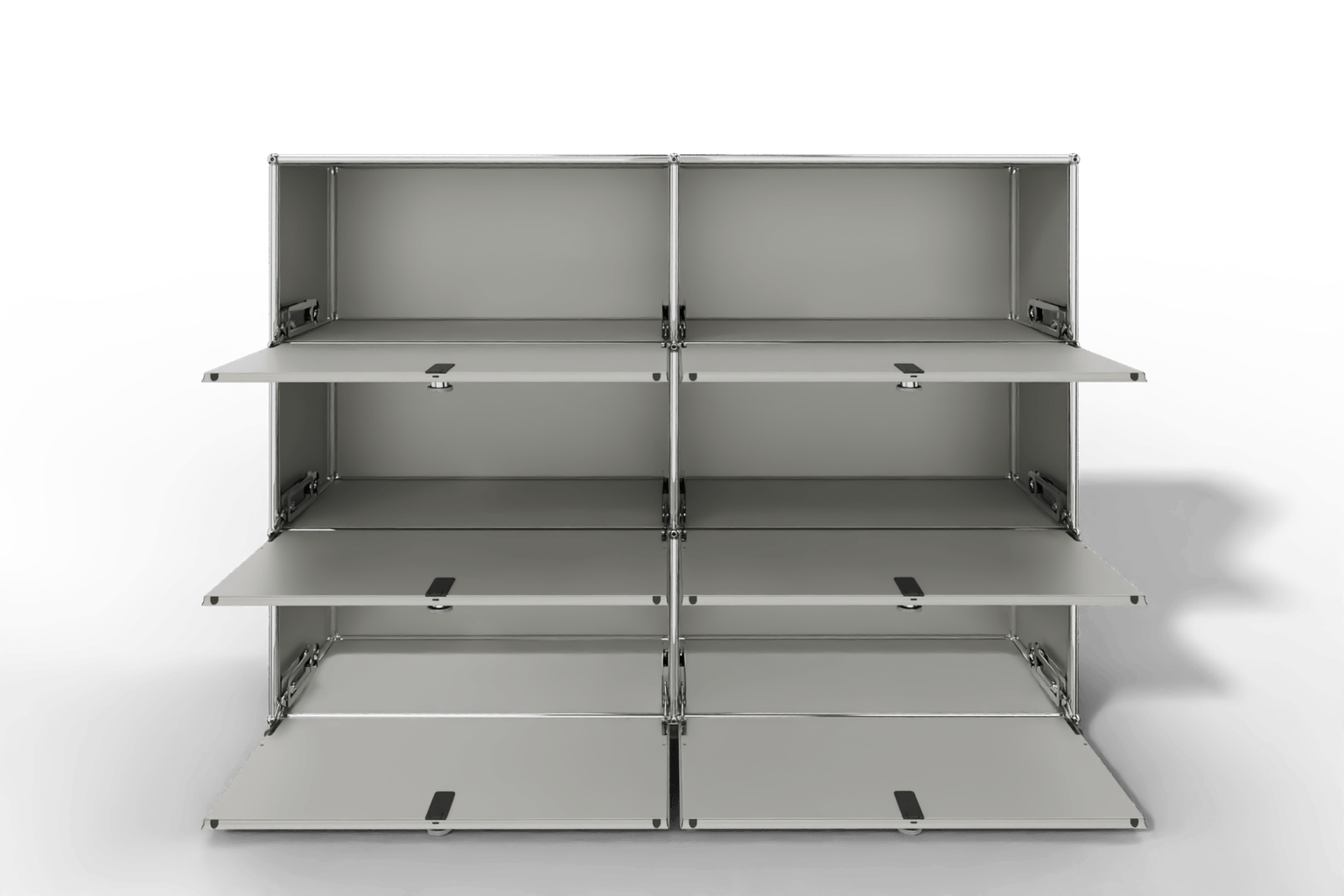 USM Haller Highboard, mit 6 Klapptüren, von Paul Schärer & Fritz Haller Produktbild