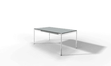 USM Haller Tisch, Tiefe 1000 mm, Linoleum beschichtet, aus 5 Farben wählbar, Tischlänge wählbar Produktbild