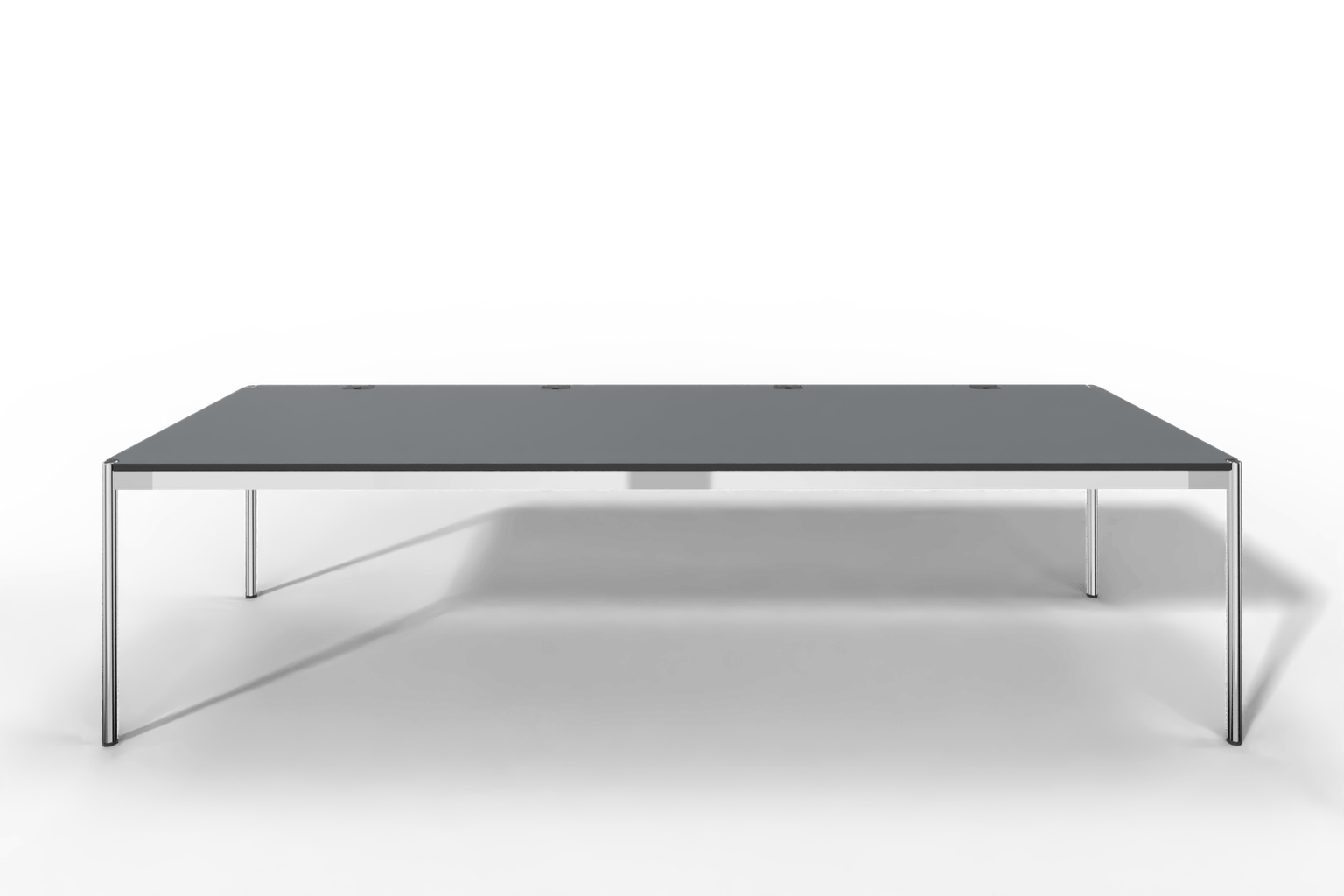 USM Haller Tisch Plus,Tiefe 1000 mm, Oberfläche Linoleum Produktbild