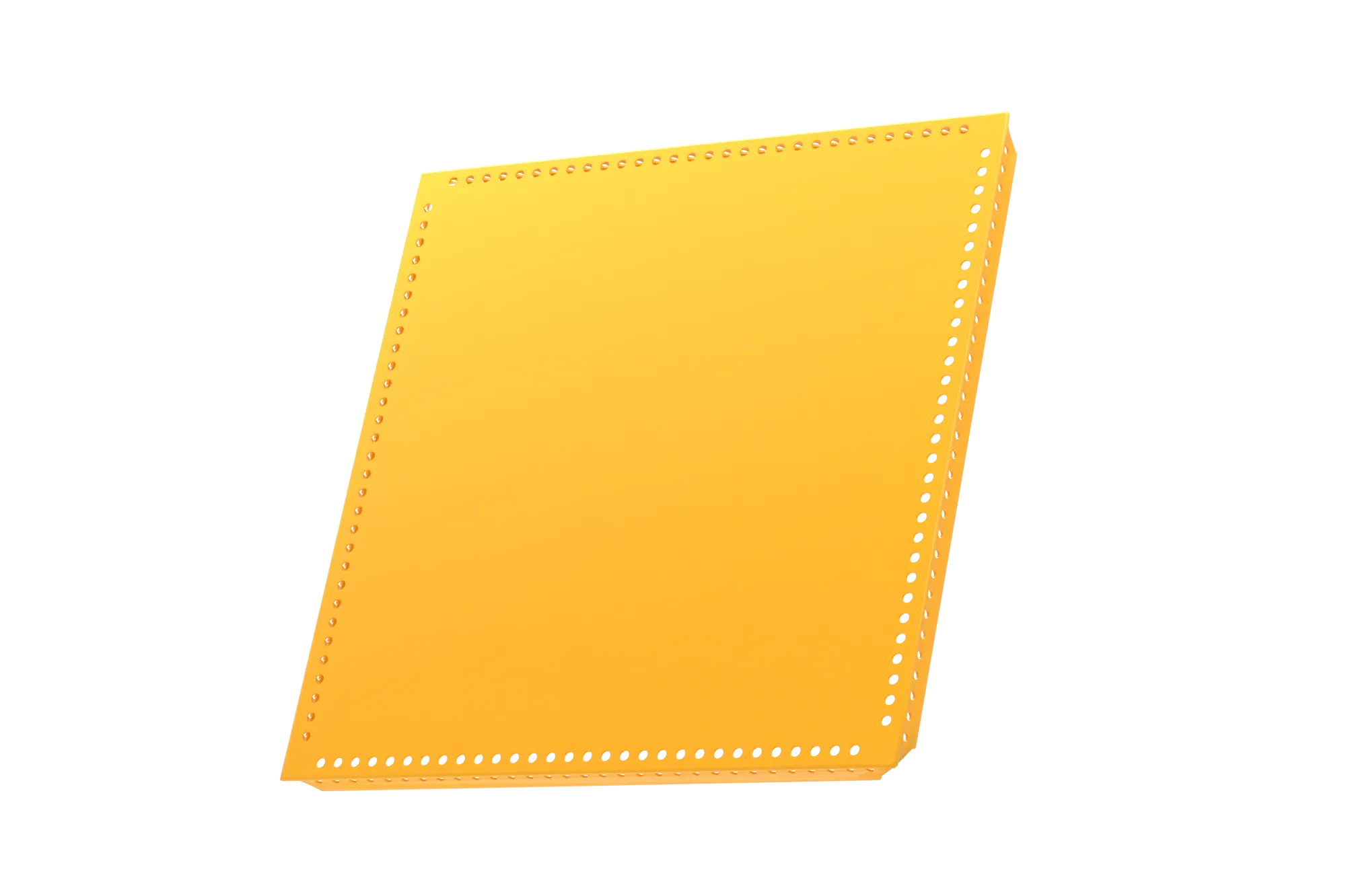 USM Haller Tablar Gelocht Goldgelb 350x350 Produktbild