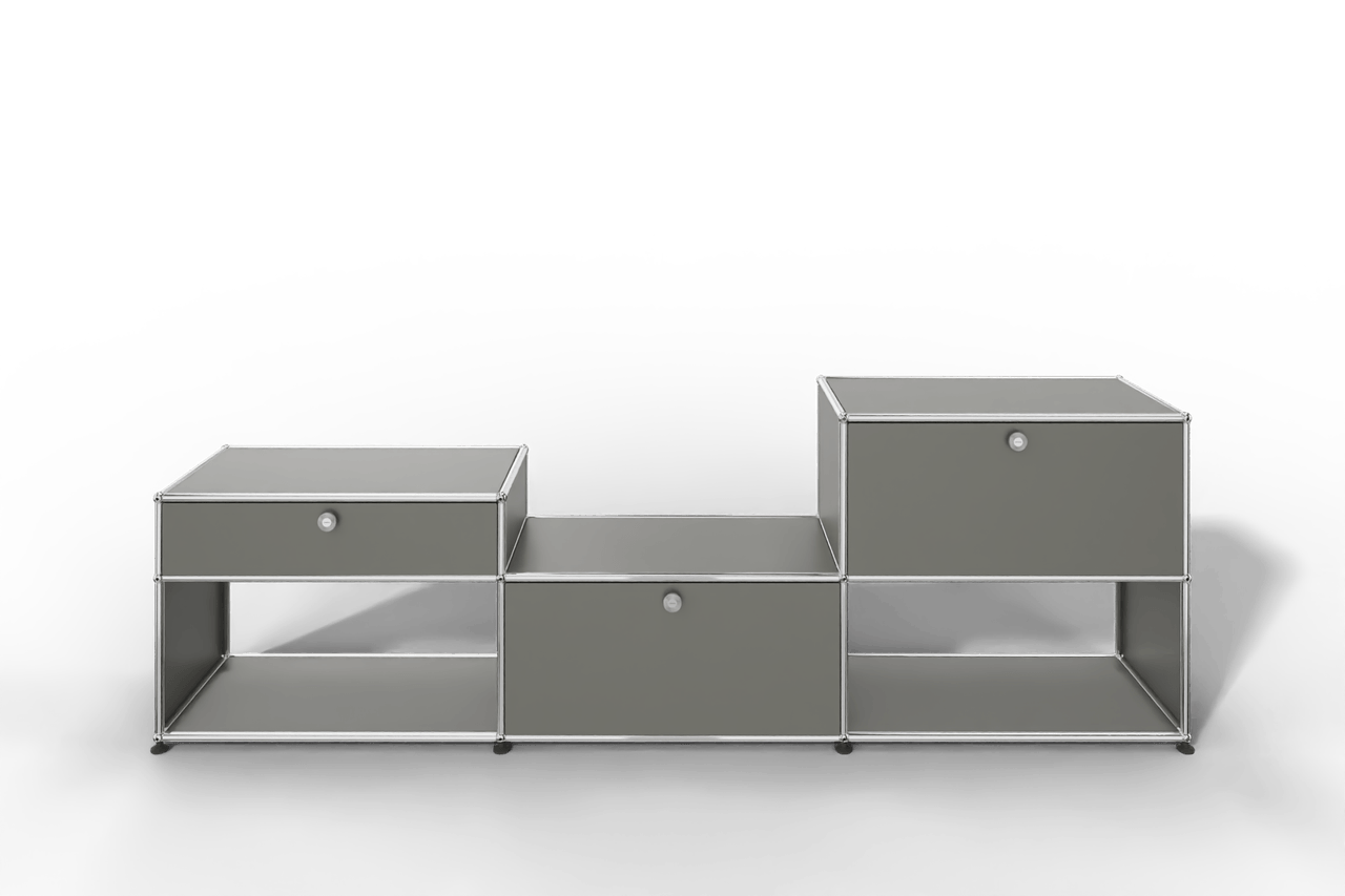 USM Haller Sideboard, 2 Klapptüren und 1 Schubkasten Produktbild