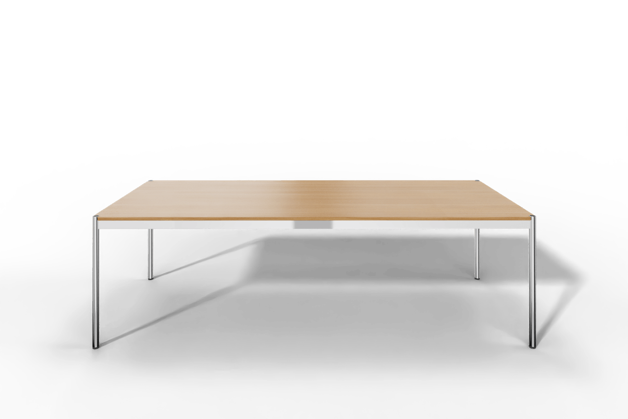 USM Haller Tisch, Tiefe 1000 mm, Holz furniert, geölt / lackiert, Oberfläche wählbar, Länge wählbar Produktbild
