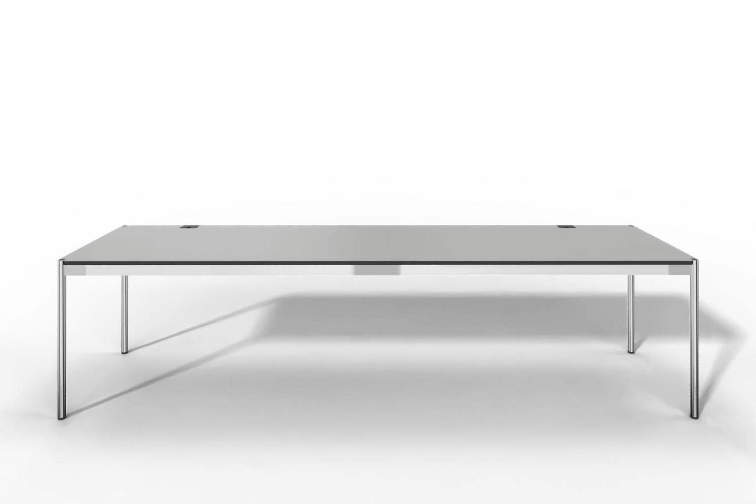 USM Haller Tisch Plus,Tiefe 750 mm, Oberfläche Kunstharz Produktbild