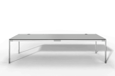 USM Haller Tisch Plus,Tiefe 750 mm, Oberfläche Kunstharz Produktbild