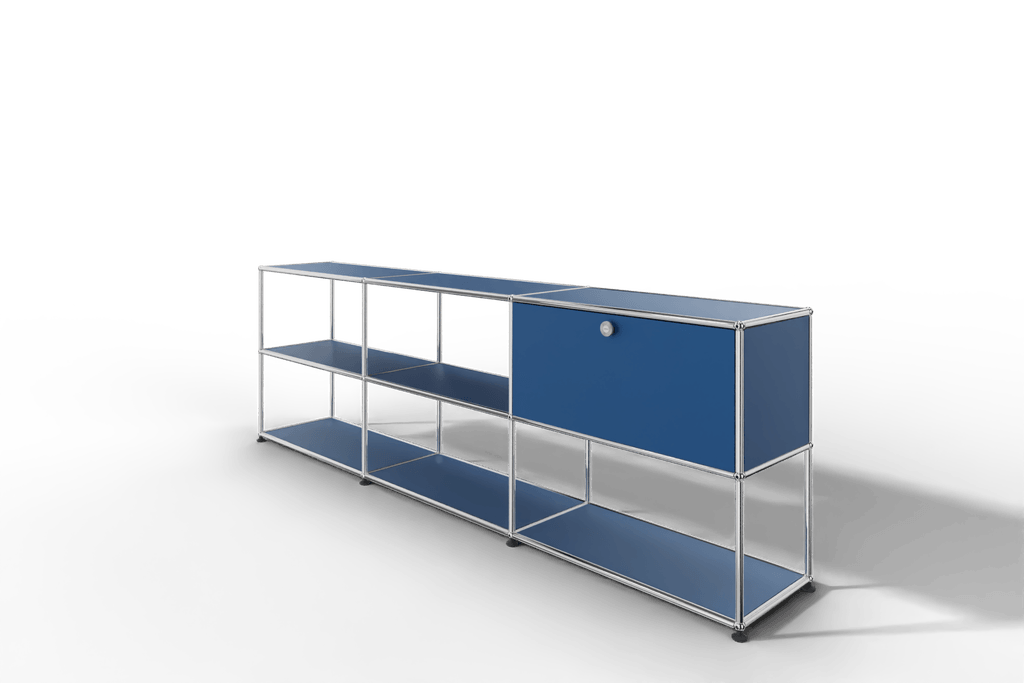 USM Haller Sideboard offen mit einer Klapptüre Produktbild