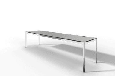 USM Haller Tisch Plus,Tiefe 750 mm, Oberfläche Kunstharz Produktbild