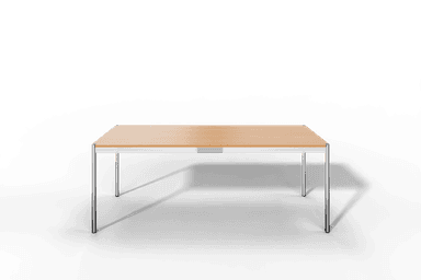 USM Haller Tisch, Tiefe 750 mm, Holz furniert, geölt / lackiert, Oberfläche wählbar, Länge wählbar Produktbild